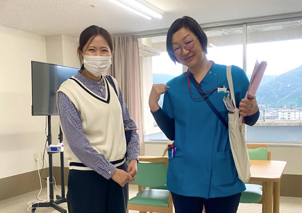 病院見学へ来てくれた看護師さんたちからのご感想